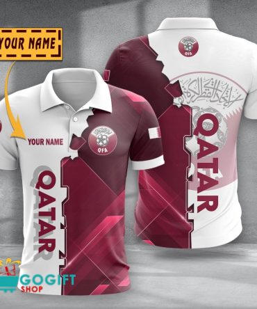 Qatar National Soccer Team Polo Shirt