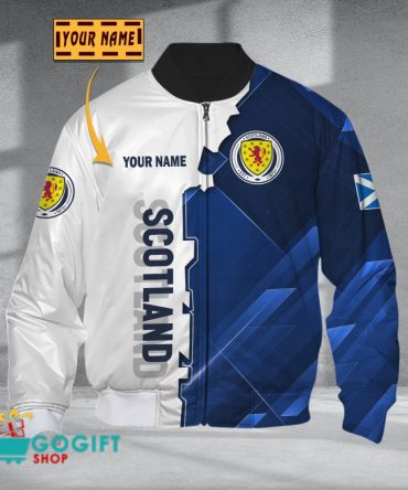 Scotland National Soccer Team Bomber Jacket