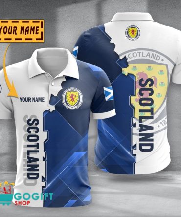 Scotland National Soccer Team Polo Shirt