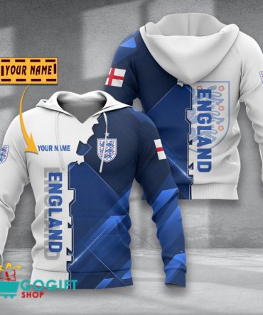England National Soccer Team Shirt Hoodie