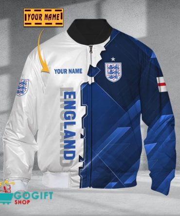 England National Soccer Team Bomber Jacket