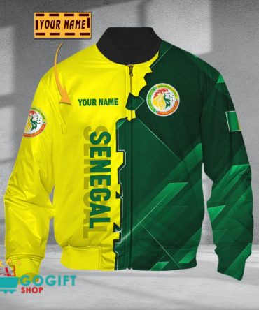 Senegal National Soccer Team Bomber Jacket