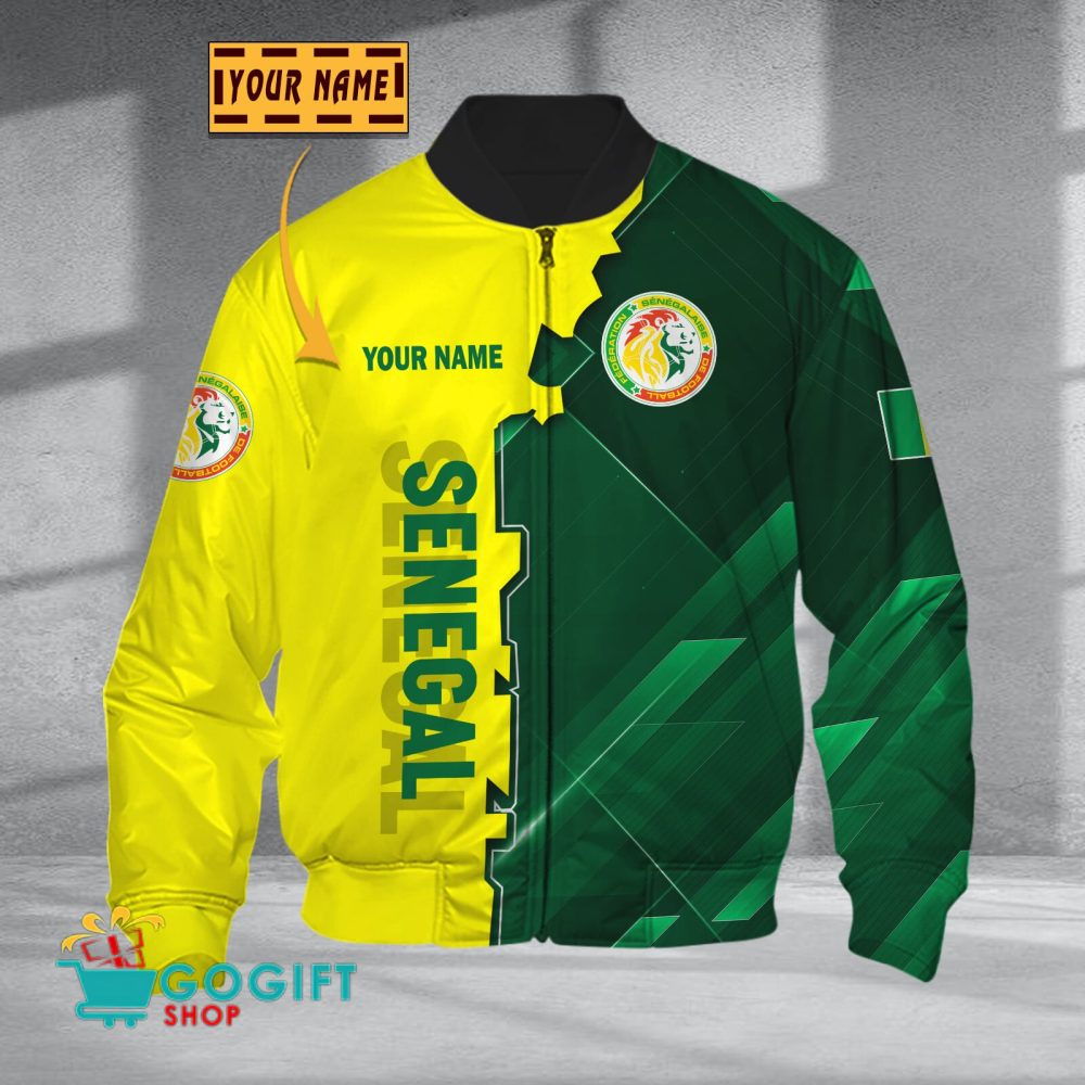 Senegal National Soccer Team Bomber Jacket