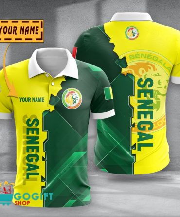 Senegal National Soccer Team Polo Shirt