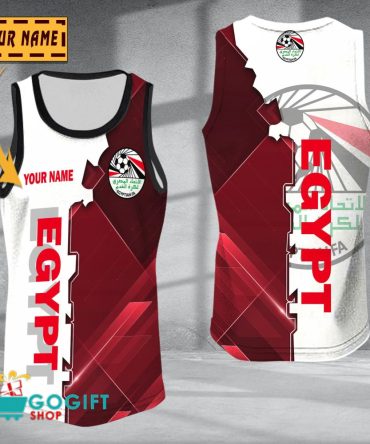 Egypt National Soccer Team Sleveless Jersey Tank Top