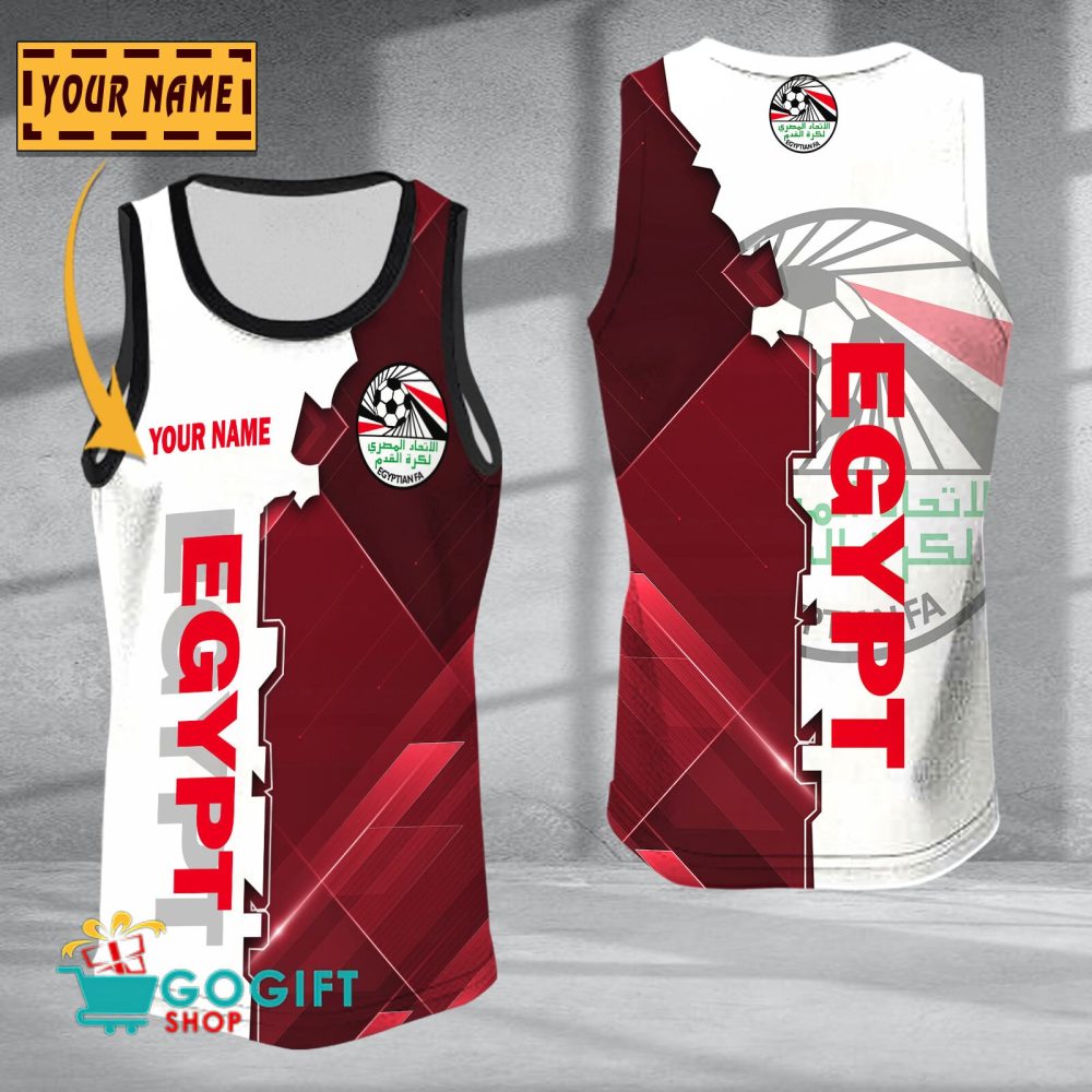 Egypt National Soccer Team Sleveless Jersey Tank Top
