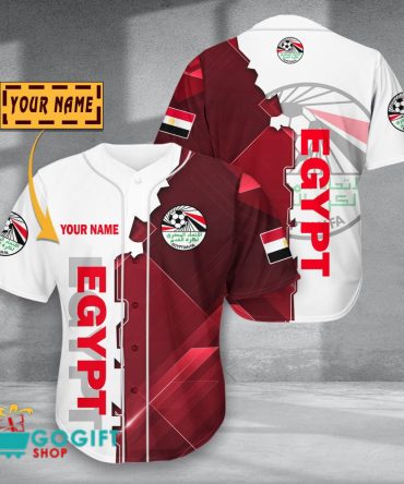 Egypt National Soccer Team Baseball Jersey