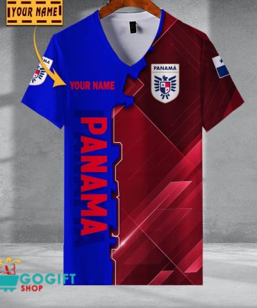 Panama National Soccer Team V-Neck Shirt