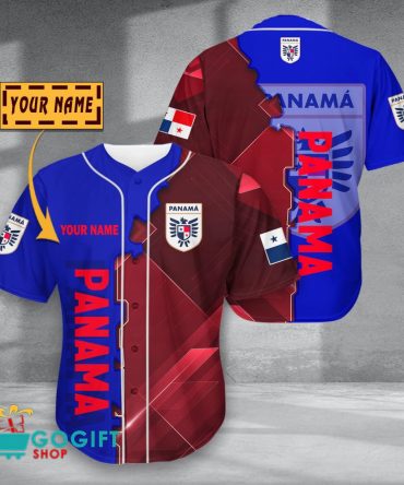 Panama National Soccer Baseball Jersey