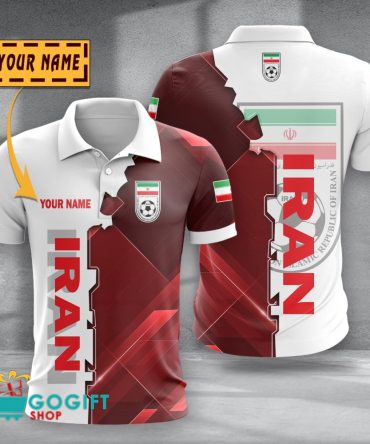 Ir Iran National Soccer Team Polo Shirt