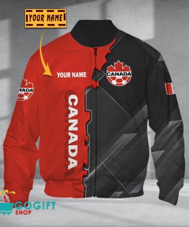 Canada National Soccer Team Bomber Jacket