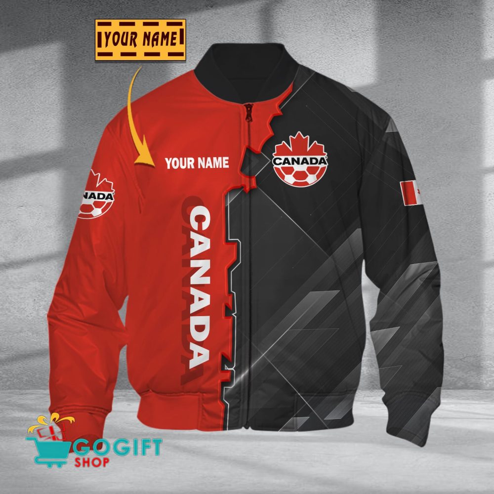 Canada National Soccer Team Bomber Jacket