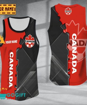 Canada National Soccer Team Sleveless Jersey Tank Top