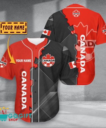 Canada National Soccer Team Baseball Jersey