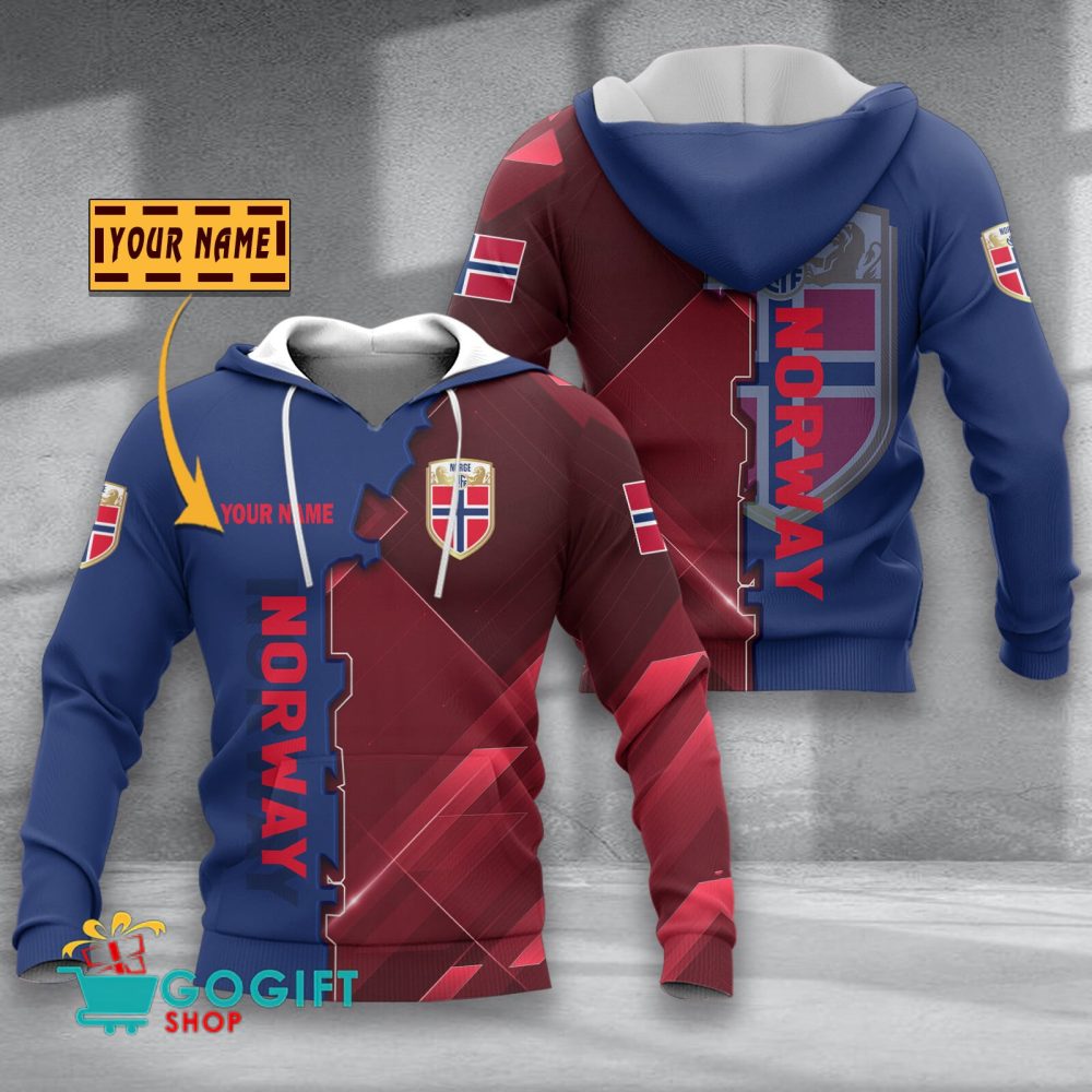 Norway National Soccer Team Shirt Hoodie