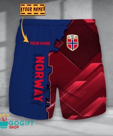 Norway National Soccer Team Men Short