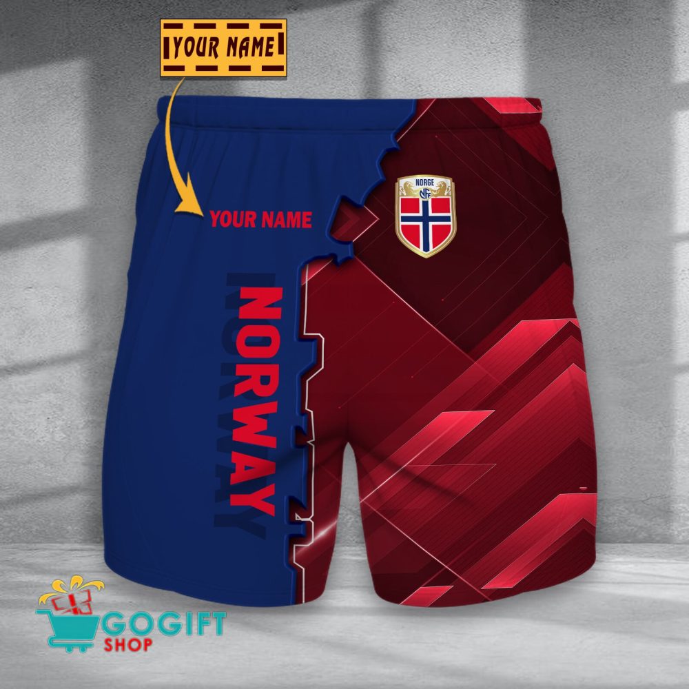 Norway National Soccer Team Men Short