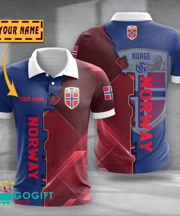 Norway National Soccer Team Polo Shirt
