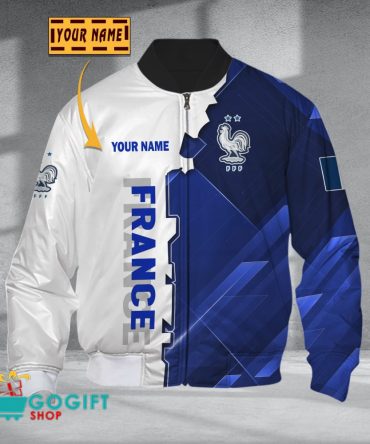 France National Soccer Team Bomber Jacket