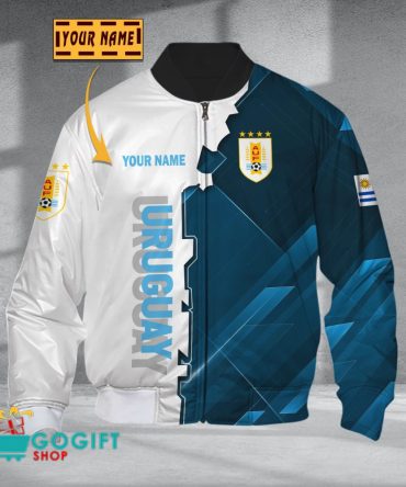 Uruguay National Soccer Team Bomber Jacket