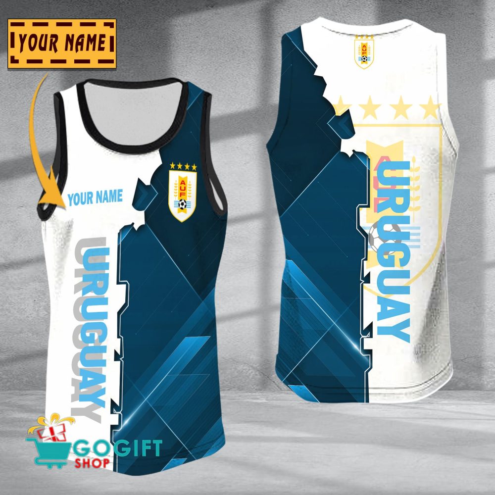 Uruguay National Soccer Team Sleveless Jersey Tank Top