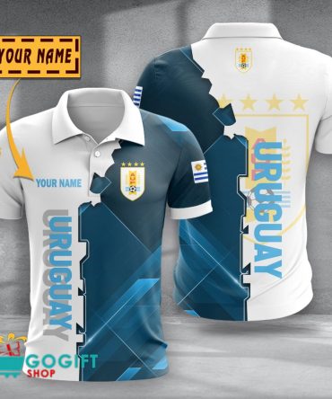 Uruguay National Soccer Team Polo Shirt
