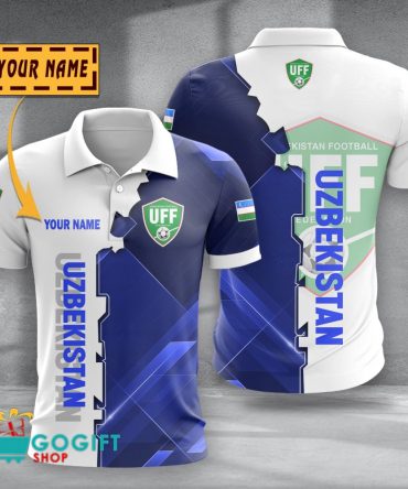 Uzbekistan National Soccer Team Polo Shirt
