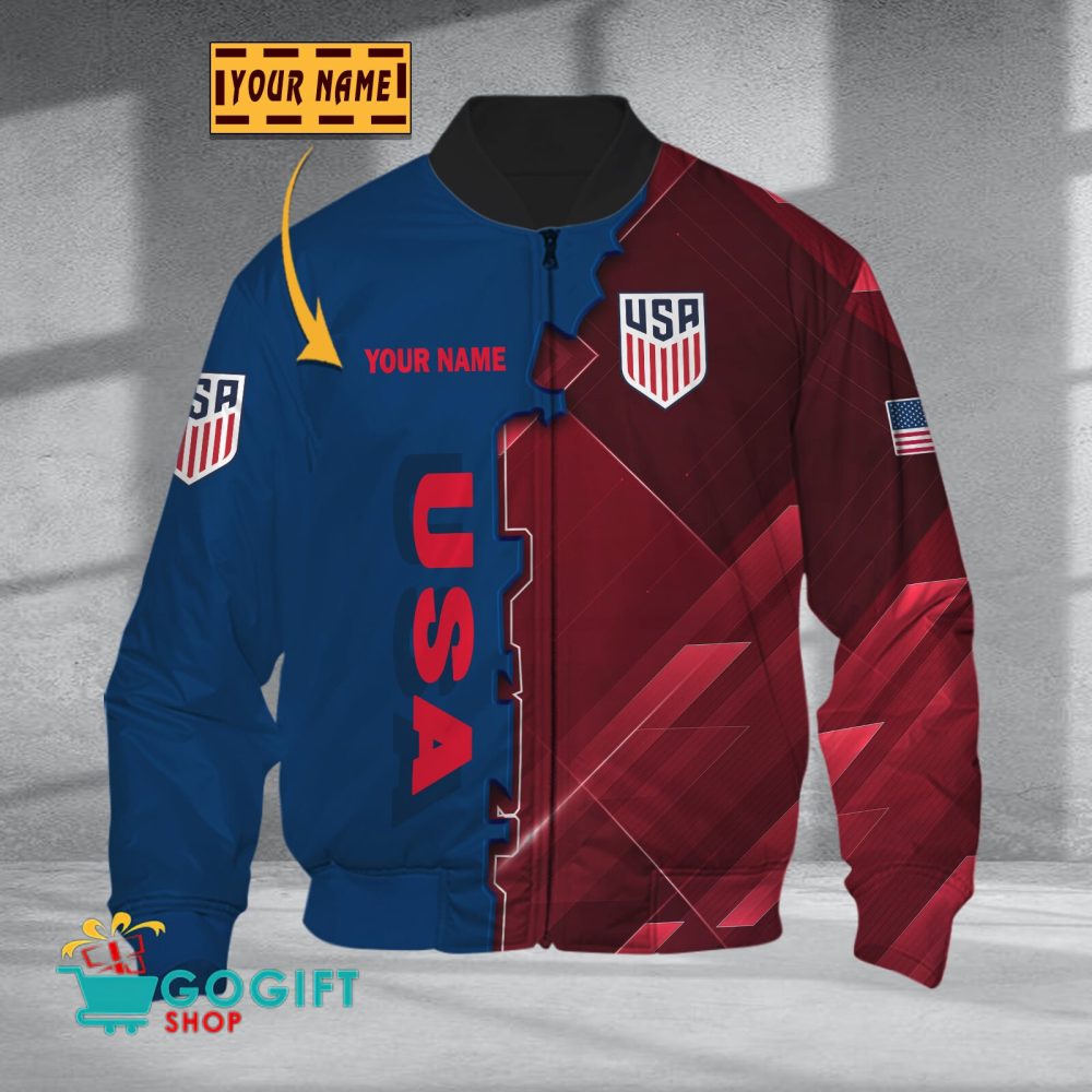 Usa National Soccer Team Bomber Jacket