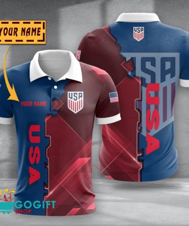 Usa National Soccer Team Polo Shirt