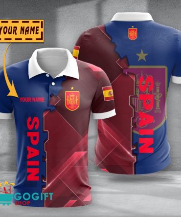 Spain National Soccer Team Polo Shirt