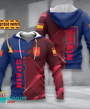 Spain National Soccer Team Shirt Hoodie
