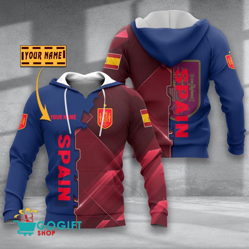 Spain National Soccer Team Shirt Hoodie