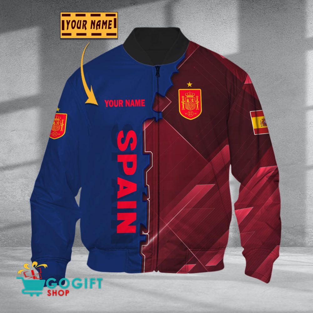 Spain National Soccer Team Bomber Jacket