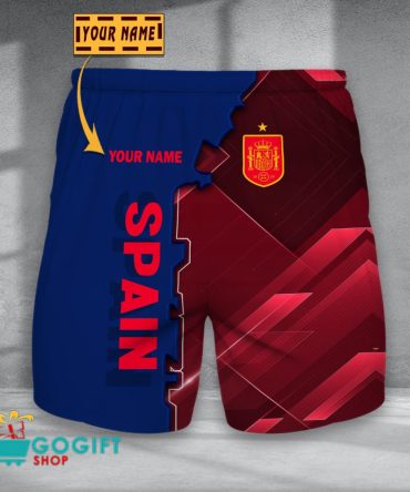 Spain National Soccer Team Men Short