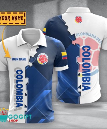 Colombia National Soccer Team Polo Shirt