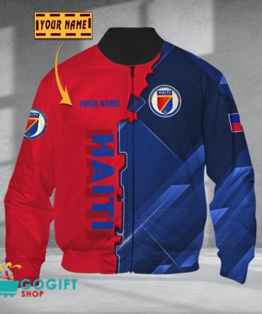 Haiti National Soccer Team Bomber Jacket