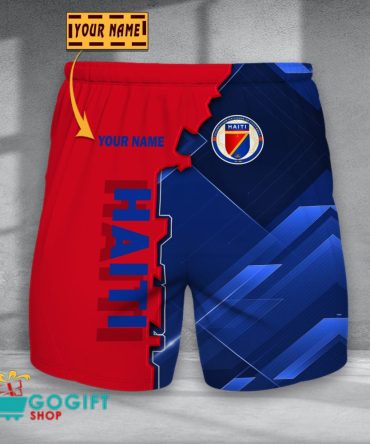 Haiti National Soccer Team Men Short