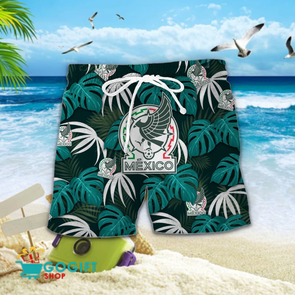 Mexico National Soccer Team Hawaiian Men Short
