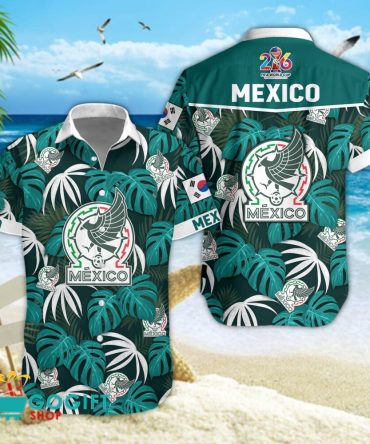 Mexico National Soccer Team Hawaiian Shirt