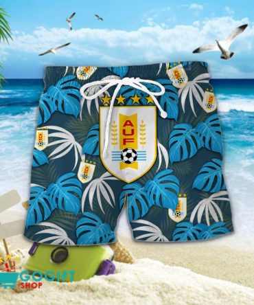 Uruguay National Soccer Team Hawaiian Men Short