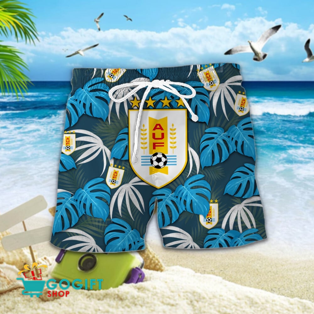 Uruguay National Soccer Team Hawaiian Men Short