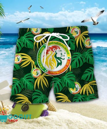 Senegal National Soccer Team Hawaiian Men Short
