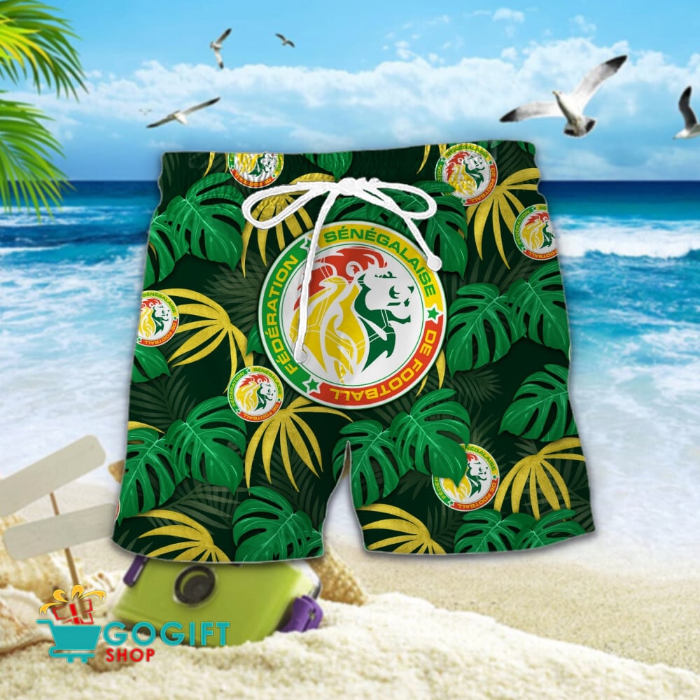 Senegal National Soccer Team Hawaiian Men Short