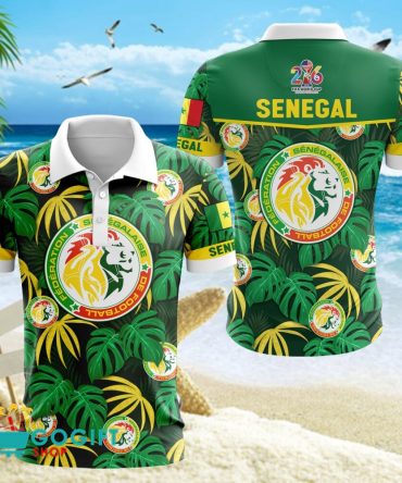 Senegal National Soccer Team Polo Shirt