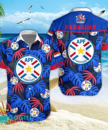 Paraguay National Soccer Team Hawaiian Shirt
