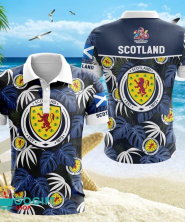 Scotland National Soccer Team Polo Shirt