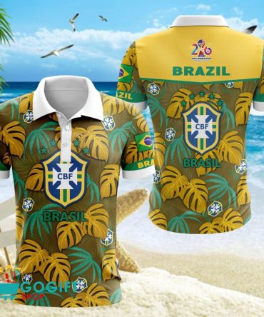 Brazil National Soccer Team Polo Shirt