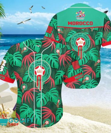 Morocco National Soccer Team Baseball Jersey