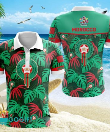 Morocco National Soccer Team Polo Shirt
