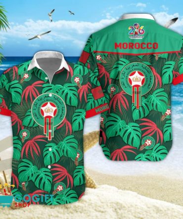Morocco National Soccer Team Hawaiian Shirt